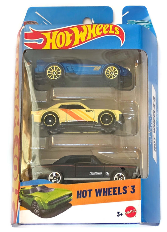 HOTWHEELS PAQUETE X3