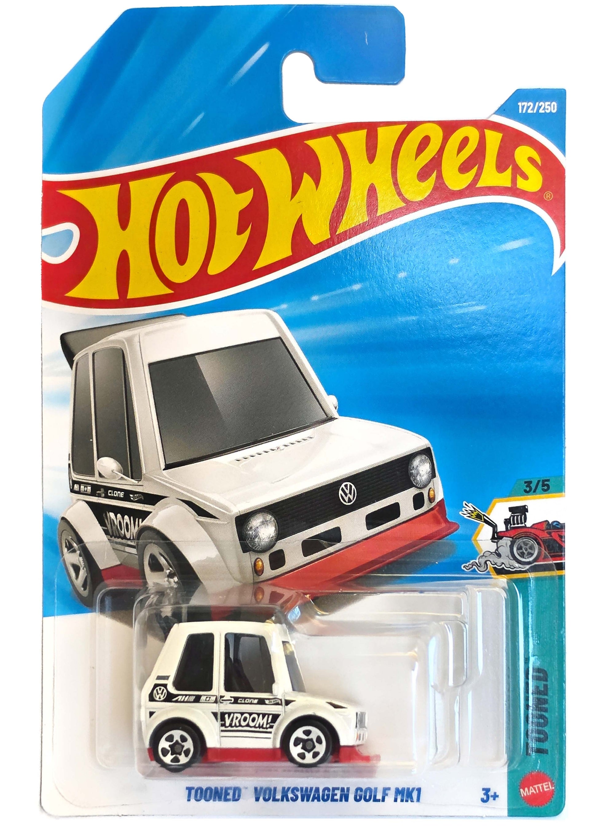 TOONED VOLKSWAGEN GOLF MK1 BLANCO